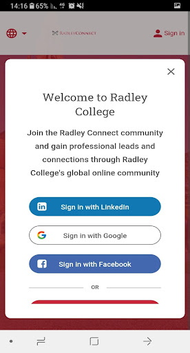 RadleyApp Screen 3