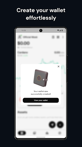 VESPR - Cardano Wallet Screen 2