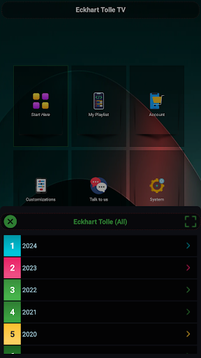 Screenshot of Eckhart Tolle TV (Unofficial)