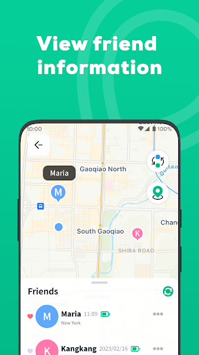 Live Location Share Screen 2
