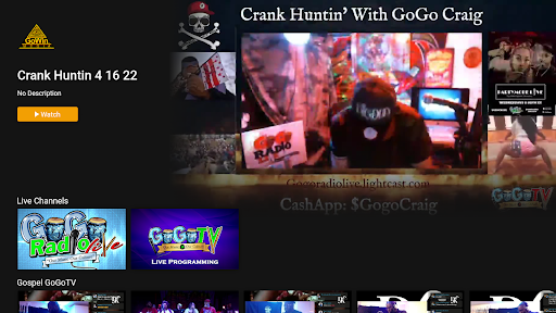 Android application GoWinMedia/TV screenshort