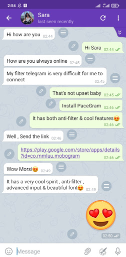 PaceGram Screen 3