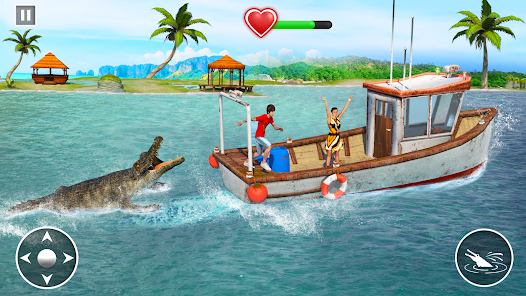 Animal Crocodile  Attack Sim  screenshots 10