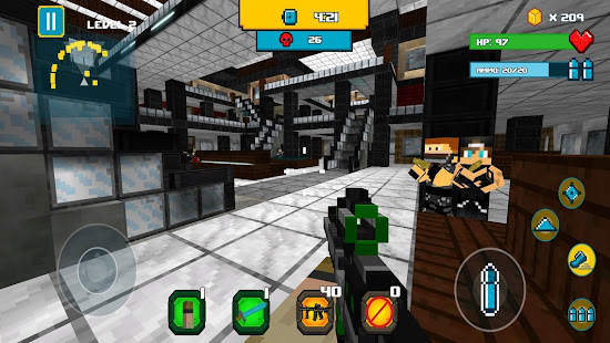 American Block Sniper Survival 107 APK screenshots 6