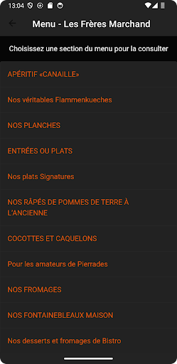 Restaurant Les Frères Marchand Screen 2