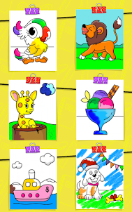 Coloring Book Games for Kids