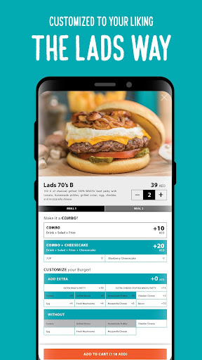 Lads Burger Screenshot 3 - AppWisp.com