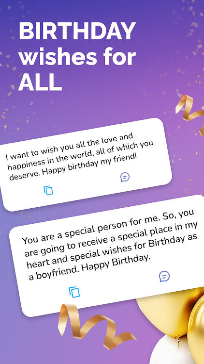 Happy Birthday Wishes 2024 - 7.1.1 - (Android)