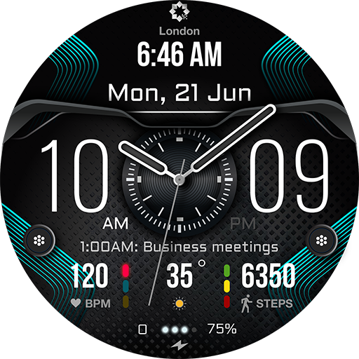 H385 Hybrid Watch Face Download on Windows