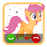 My Little Sweet Pony Girls Fake Call icon