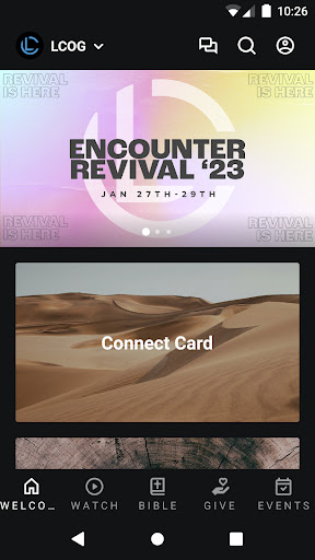 Android application LaFayette Church of God screenshort