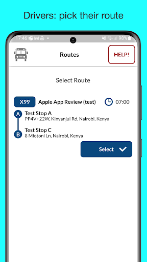 Android application Together ACS screenshort