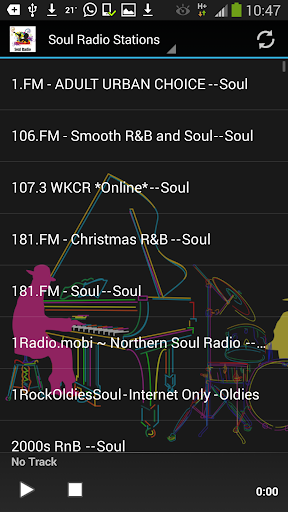 Android application Soul Radio Stations screenshort