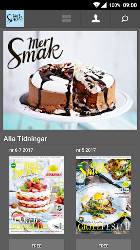 Android application Mer Smak screenshort