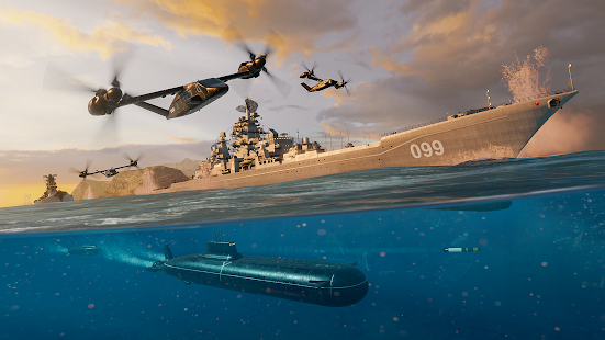 Modern Warships: Seeschlachten Screenshot