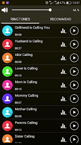 Screenshot 3 Contactos tonos de llamada android