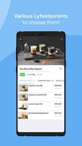 Lyfe - Food Delivery Screen 3
