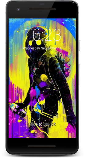 Graffiti HD Lock Screen