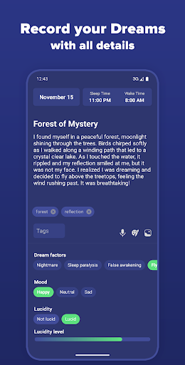 Lucidly: Dream Journal Screenshot 2 - AppWisp.com