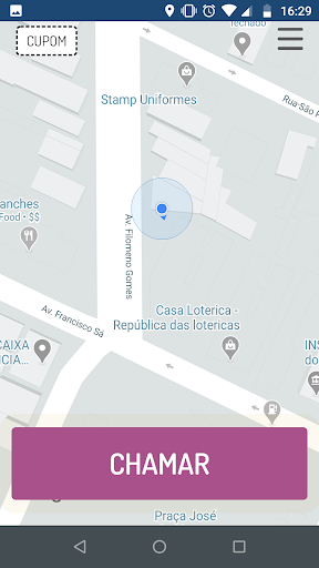 Android application Urban Plus - Passageiro screenshort