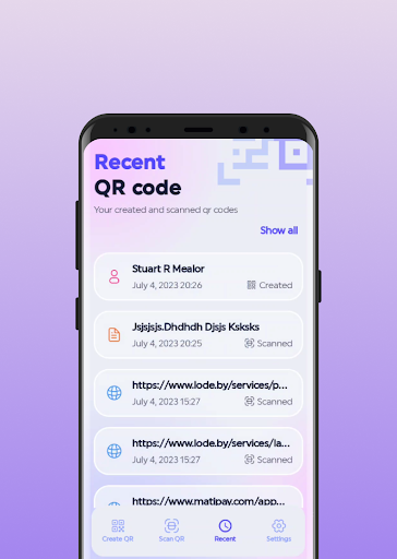 AI QR Scanner Screen 3