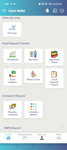 Quick Wallet Screen 2