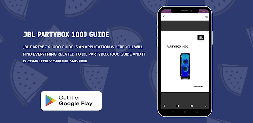 JBL PartyBox 1000 Guide Screen 2