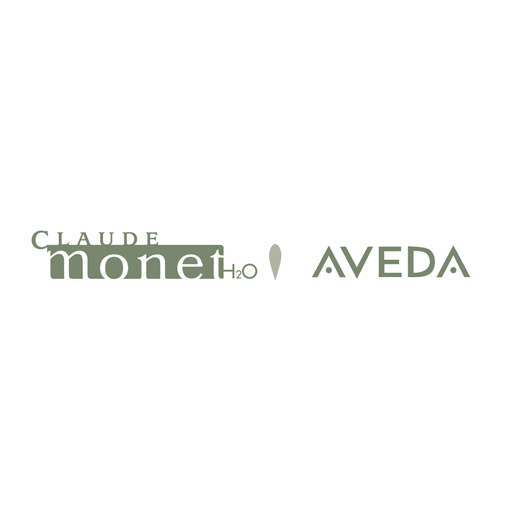 CLAUDE monet H2O・AVEDA （クロードモネ logo