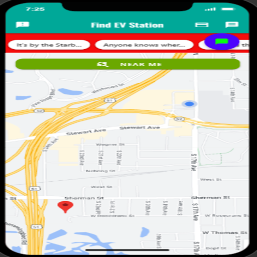EV Charger Finder Screen 3