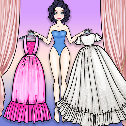 Paper Doll DIY Dress Up Games Laai af op Windows