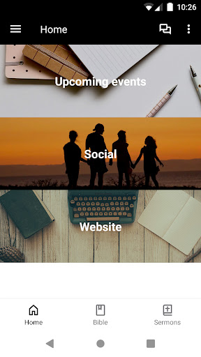 Android application Emmaus Anglican screenshort