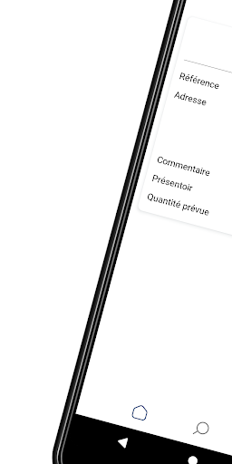 Android application Livraison ProPress screenshort