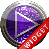 Poweramp Widget Purple Leather icon
