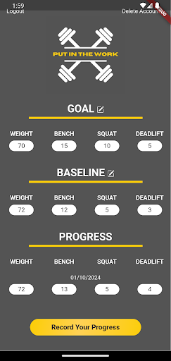 Liftathon Screen 2