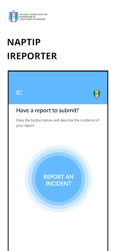 Android application NAPTIP iReporter screenshort