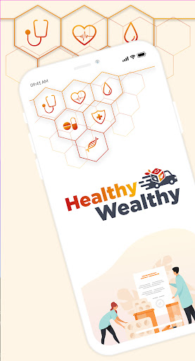 Android application Healthy Wealthy Vendor screenshort