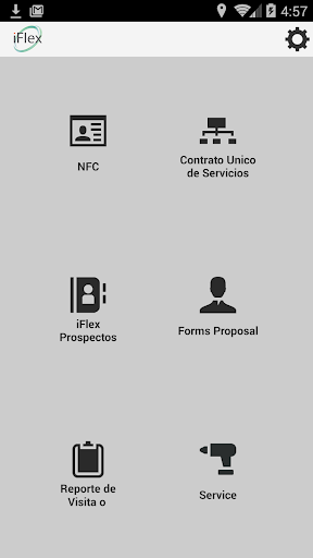 Android application iFlex Forms screenshort