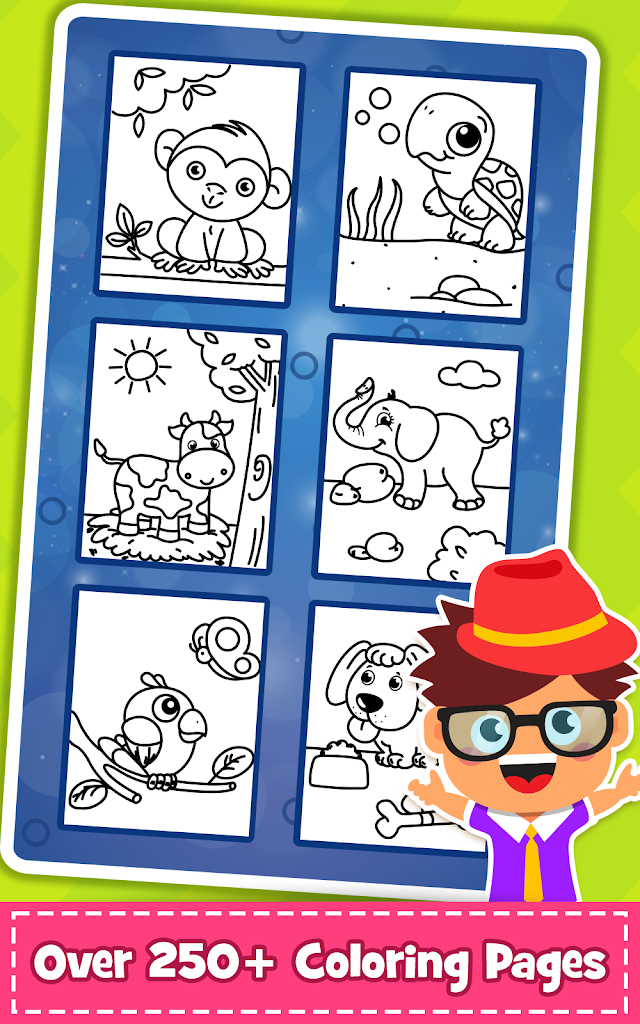 coloring games  preschool coloring book for kids 40 apk