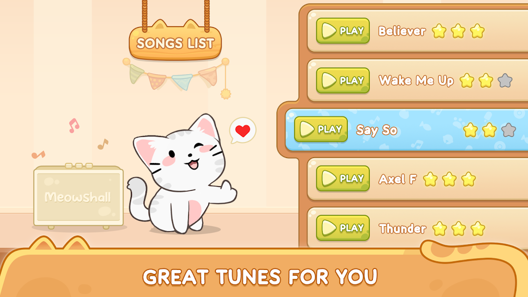 Cat Dash: Cute Cat Music Game 1.0.7 APK + Mod (Unlimited money) for Android