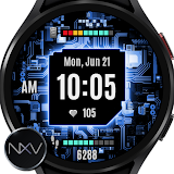 Digital Tech Watchface NXV90 icon