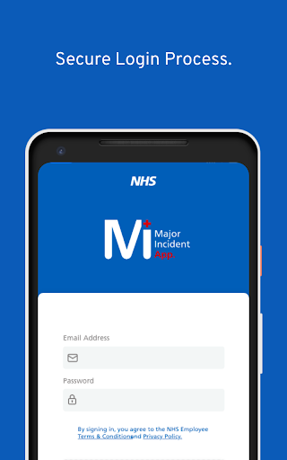 Major Incident App Screen 2