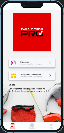 Android application Casa Mattos Pro screenshort