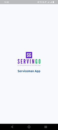 Android application Servingo Serviceman screenshort