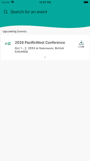 PacificWest Conference Screen 2