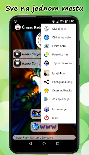 Civijas Radio Portal Screen 2