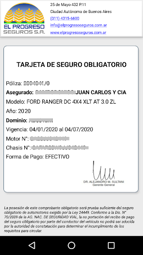 El Progreso Seguros-Asegurados