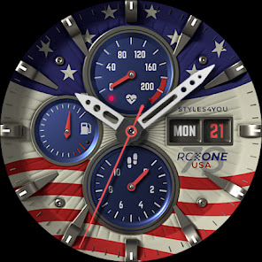 Captura de Pantalla 5 S4U RC ONE - USA watch face android