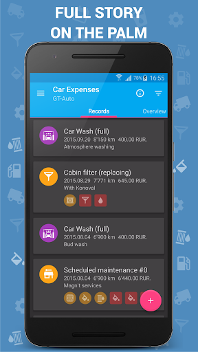 Screenshot of Car Expenses Manager