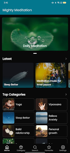Meditation App Screen 2