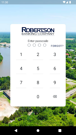 Android application Robertson Bank screenshort